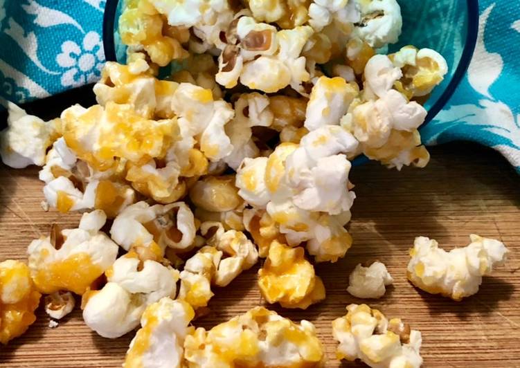 Simple Way to Make Speedy Popcorn 🍿 al caramello