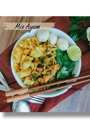 Foto resep 059. Mie ayam 🍜🍗