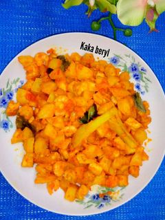 Foto resep Sambal goreng kentang udang