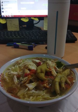 Foto resep Soto ayam & ceker mudah & berkah