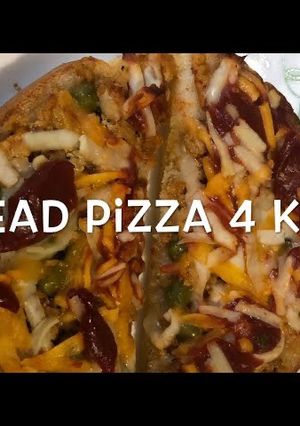 A picture of Bread Pizza 4 Kids.