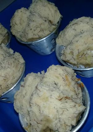 Foto resep Bolu kukus pisang sederhana