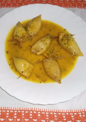 Una foto de Calamaritos rellenos