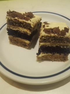 Csíkos süti recept fotója