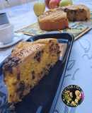 TORTA DI ZUCCA E MELE con gocce di cioccolato 🍫!😋