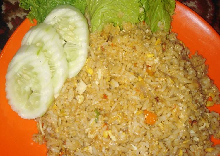 Langkah Mudah untuk Menyiapkan Nasi goreng Jawa pedas yang Enak