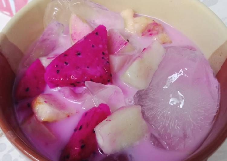 Soup buah tanpa sirup