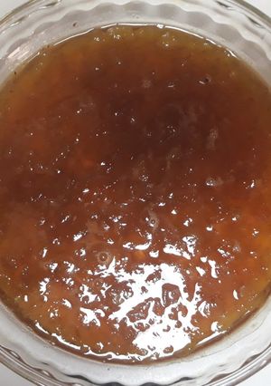 عکسی از دستور مربای انگور به روش خودم
