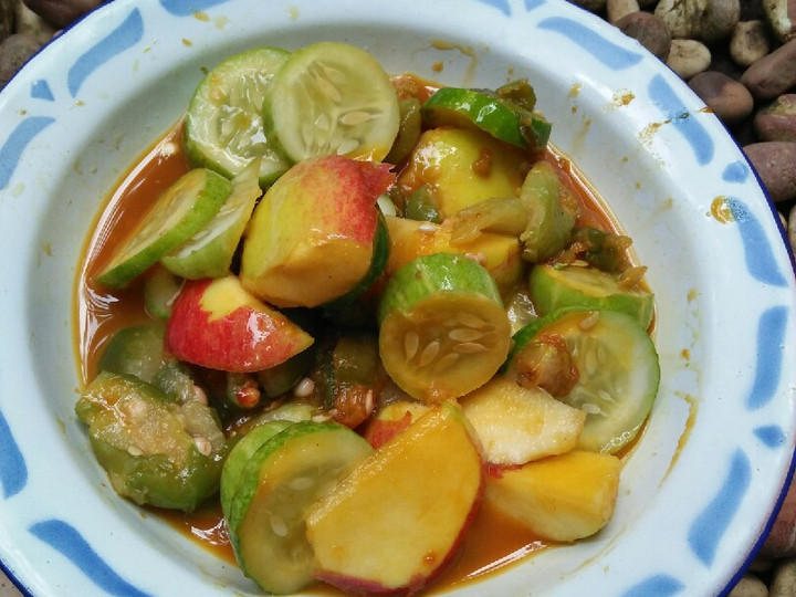 Cara Gampang Membuat Rujak blimbing wuluh Anti Gagal