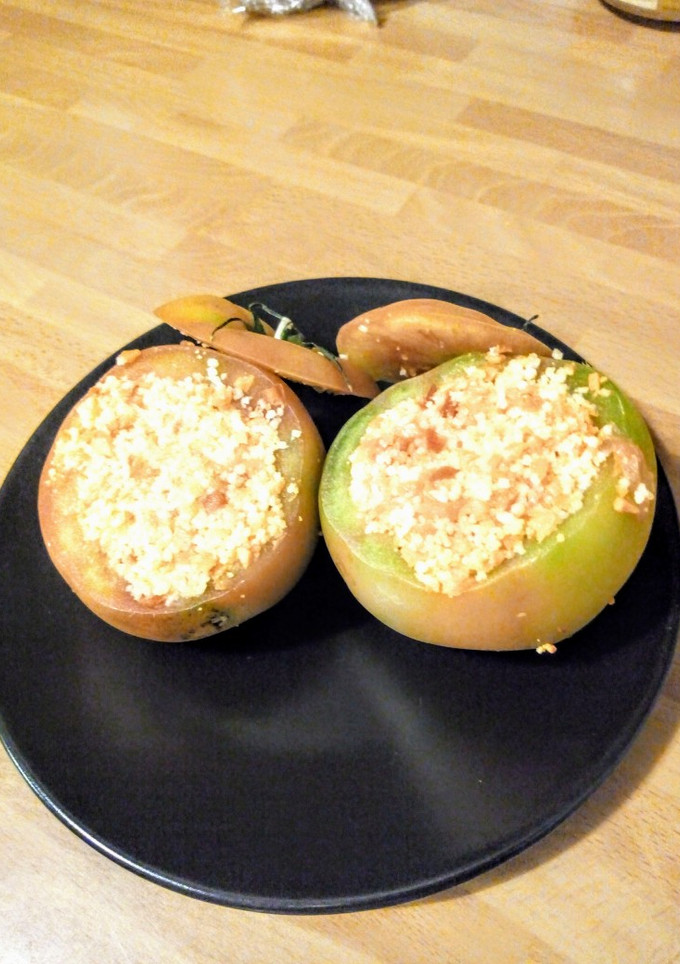 Una foto de Tomates rellenos de cuscús