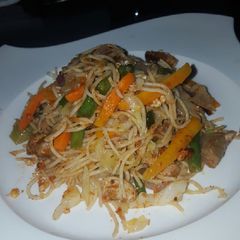 A picture of Chicken noodles.