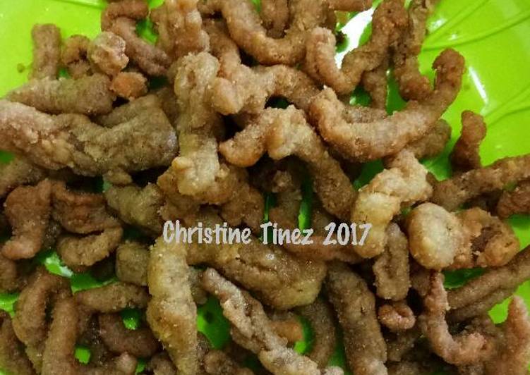Resep Usus Crispy oleh Christine Tinez - Cookpad