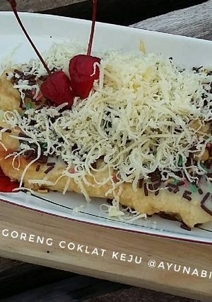 Foto resep Pisang goreng coklat keju ^postingrame2_pisang^