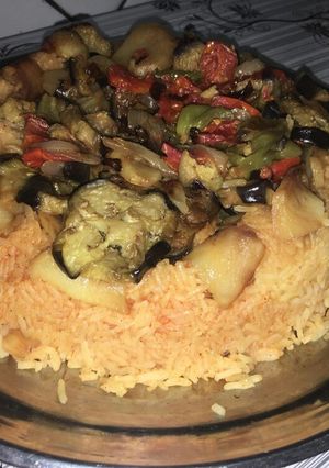 صورة لوصفة مقلوبه🍝