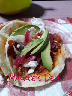 Una foto de Quesadillas de Marlin ahumado ll