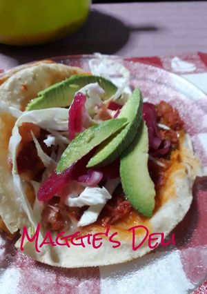 Una foto de Quesadillas de Marlin ahumado ll