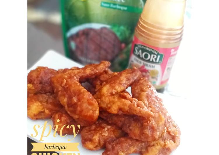 Spicy Barbeque Chicken Wings
