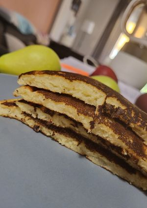 Φωτογραφία της συνταγής Pancakes αχλαδιού🥞🍐 (Αφράτα και ζουμερά!!!)