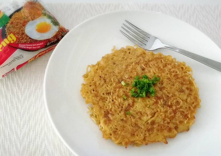 Recipe of Any-night-of-the-week Martabak Indomie; Indonesian Noodle Omelette