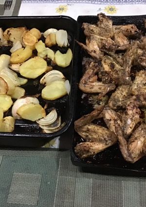 Una foto de Alitas de pollo al horno