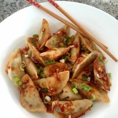 A picture of Chicken & Prawn Dumplings.