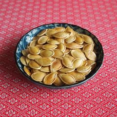 Roasted Pumpkin Seeds A picture of Roasted Pumpkin Seeds.