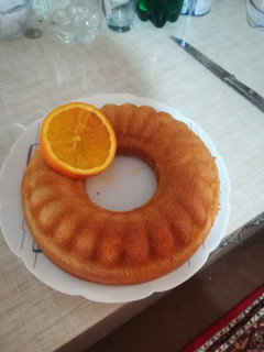 عکسی از دستور کیک پرتقالی
