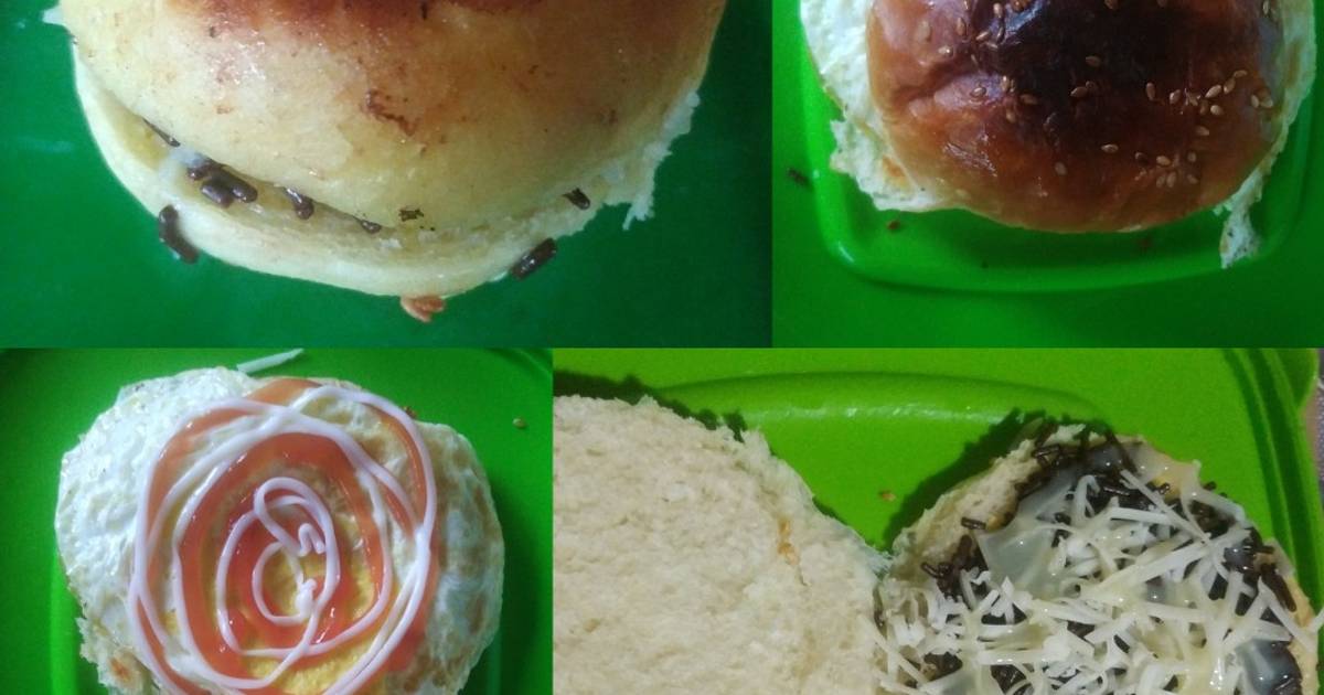 Resep Roti Burger Rumahan Oleh Dapoer Puan - Cookpad