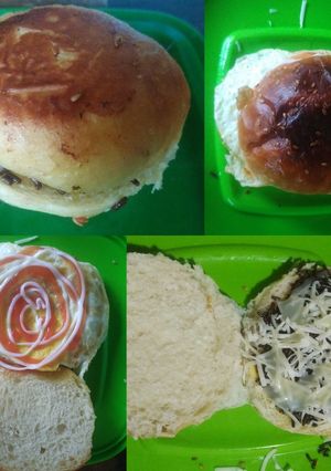 Foto resep Roti Burger Rumahan
