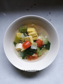Foto resep Sayur Bening Pakcoy Tahu