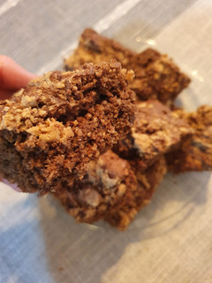 Una foto de Brownies PB, sin culpas ;)
