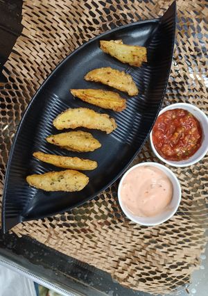 A picture of Potato Wedges.
