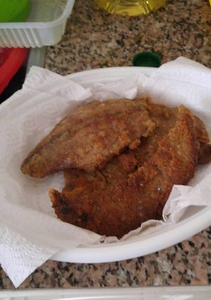 Una foto de Milanesas de Hígado