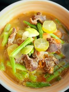 Foto resep Asem Asem Ati Ampela Buncis