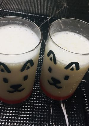 Una foto de Batido de Quinua, leche y miel!