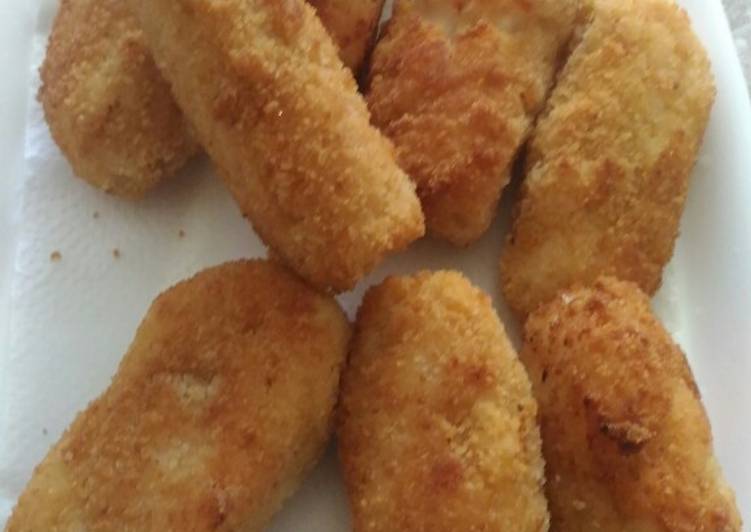 Croquetas caseras de queso