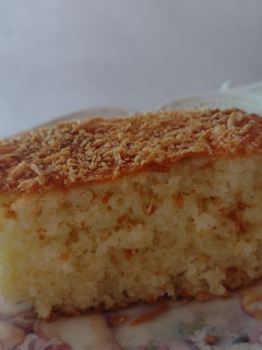 Foto de Bolo de coco com iogurte e limão