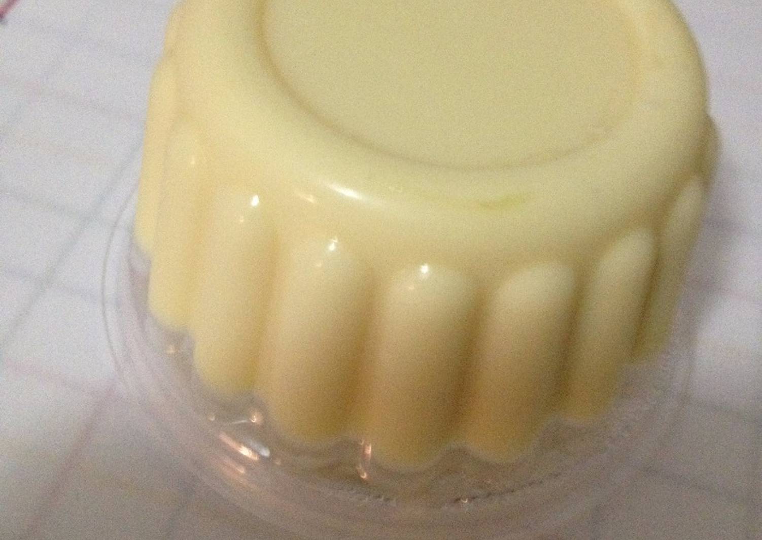 Gelatina gourmet de vainilla Receta de Estely Cookpad