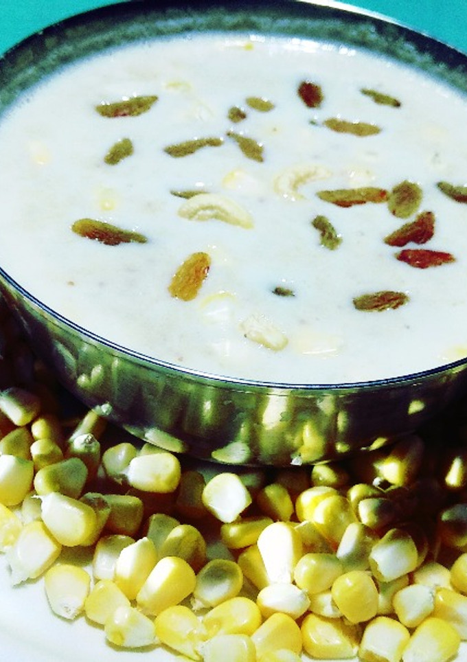ஸ்வீட் கார்ன் மில்லட் கீர் செய்முறை முக்கிய புகைப்படம்