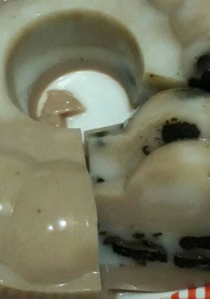 Foto resep Puding milo oreo
