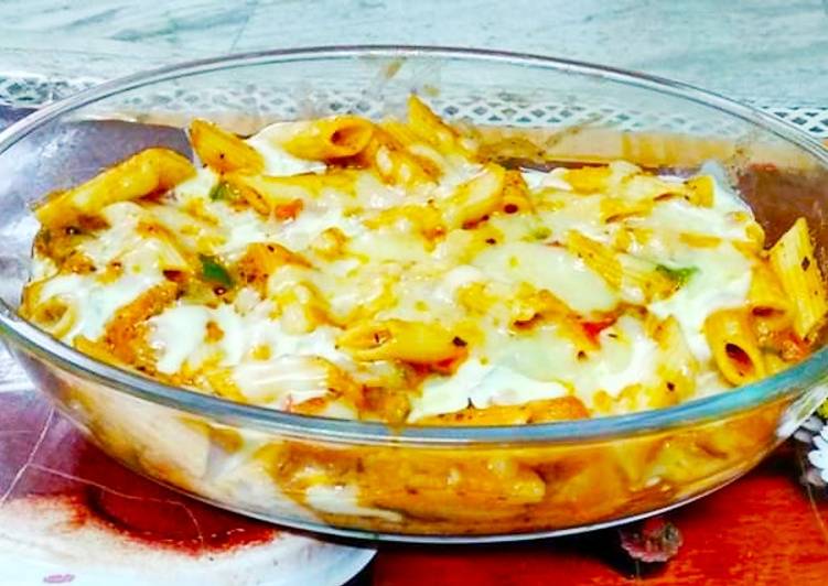 How to Make Favorite Baked Cheesy Pasta