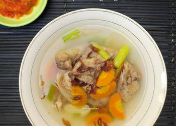 Resep Unik Sop tulang ayam klasik Ala Warung