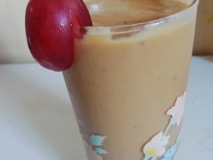 Easy Steps to Prepare Recipe Break the fast smoothie#4weekchallenge that is Perfect, Perfect}