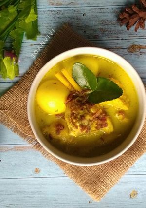 Foto resep Opor Ayam Tahu Telur