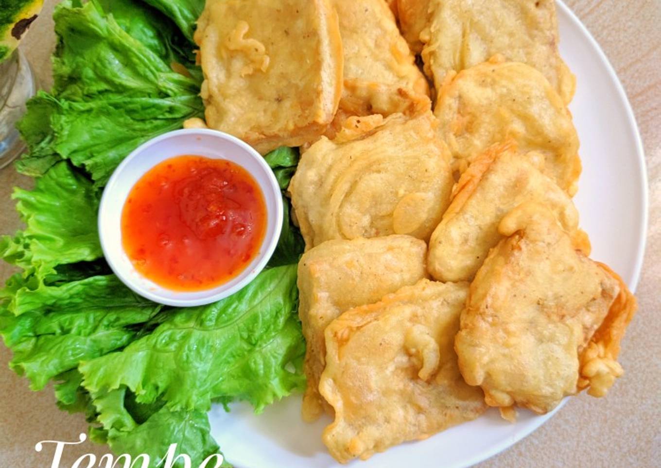 Tempe Goreng Tepung (Krunchy & Ngembang)