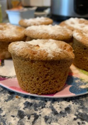 Turos sargabarackos muffin recept fotója