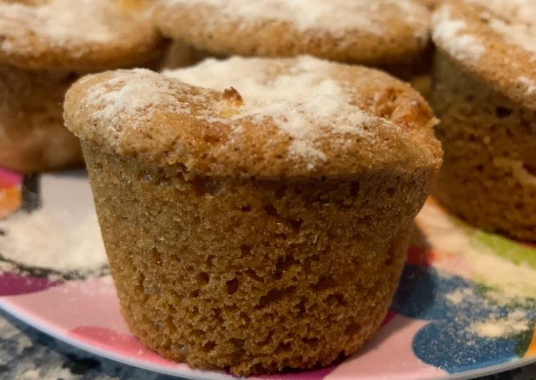 Turos sargabarackos muffin