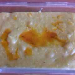 A picture of Porotos granados con mazamorra.