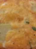 Smoked truky potatoes layer