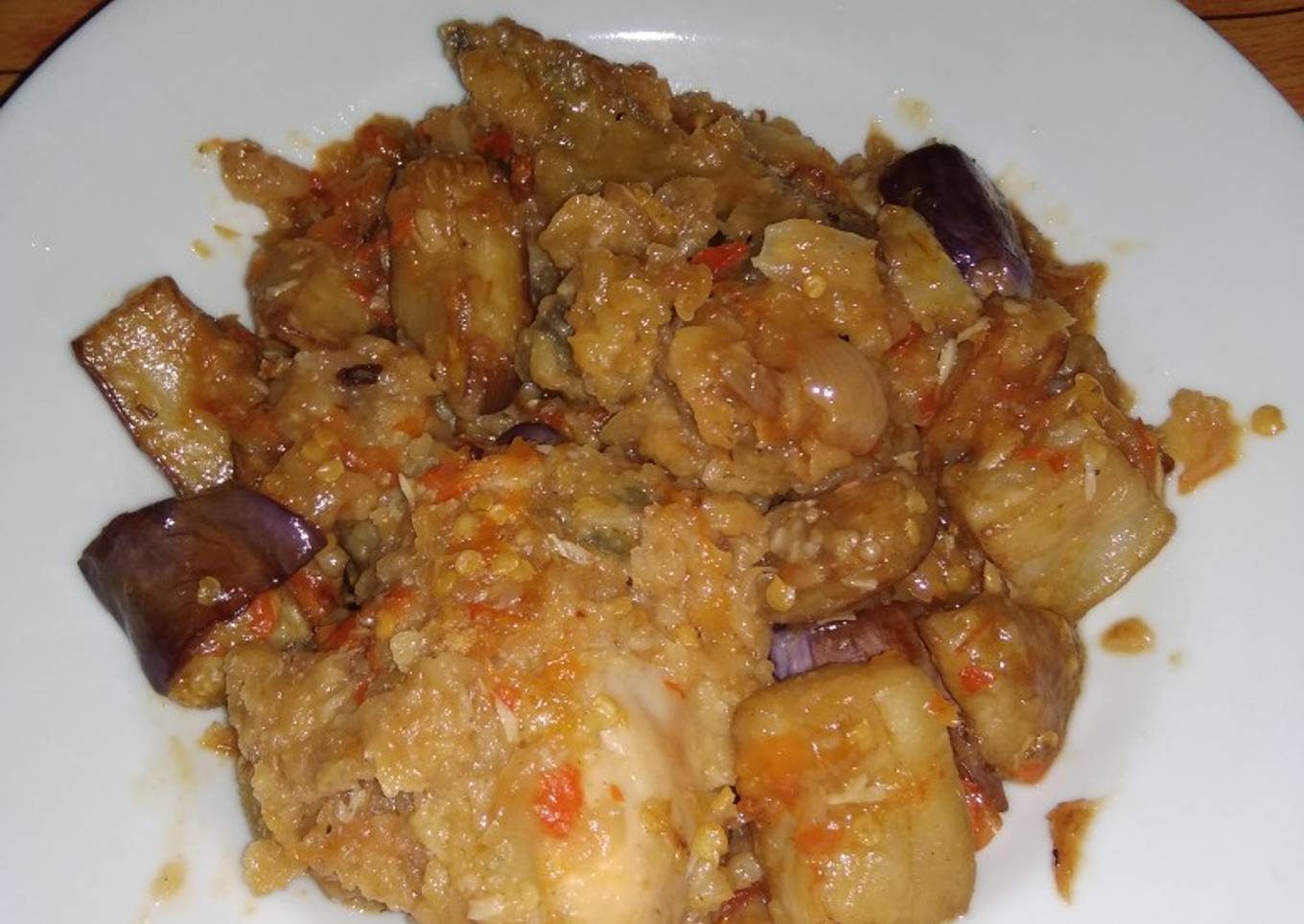 Ayam terong balado simpel